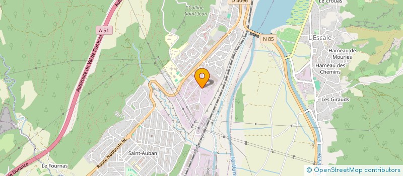 localisation de l'entreprise BICHON  CHATEAU ARNOUX SAINT AUBAN