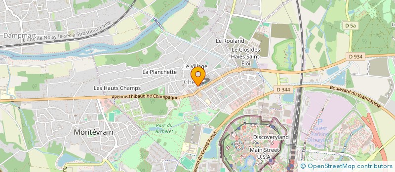 localisation de l'entreprise BICHONNE IMMO  CHESSY