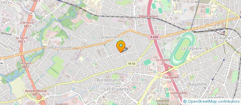 localisation de l'entreprise BICHOUS à TOULOUSE