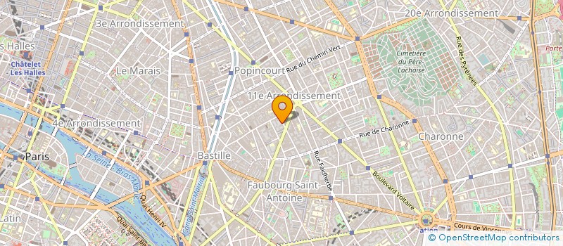 localisation de l'entreprise BICHVILELLE  PARIS