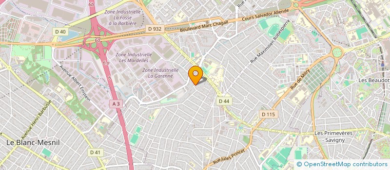 localisation de l'entreprise BICK IMMO à AULNAY-SOUS-BOIS