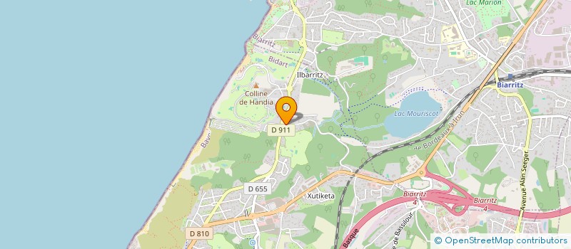 localisation de l'entreprise BICOCO à BIDART