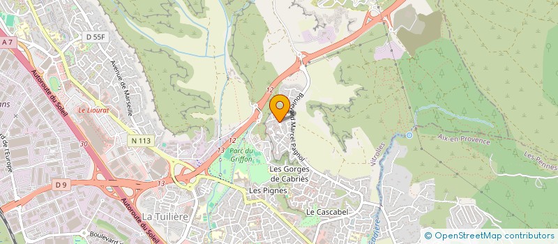 localisation de l'entreprise BICOLORE à VITROLLES