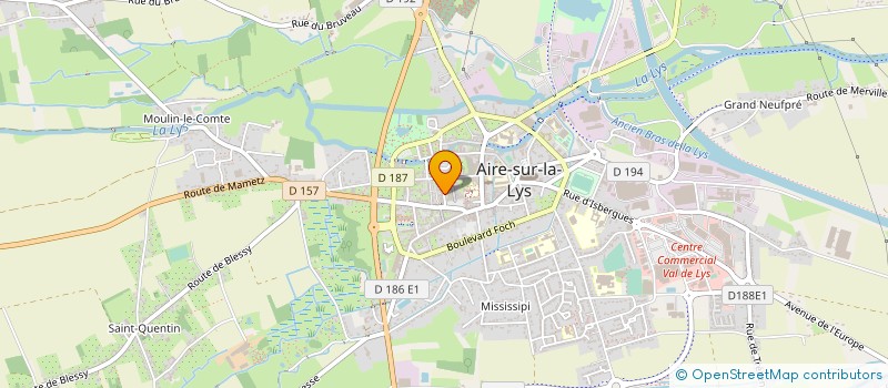 localisation de l'entreprise BICOM SYSTEMS à LILLE