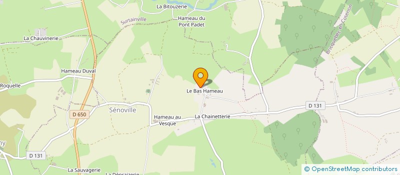 localisation de l'entreprise BICONCEPT50  SENOVILLE