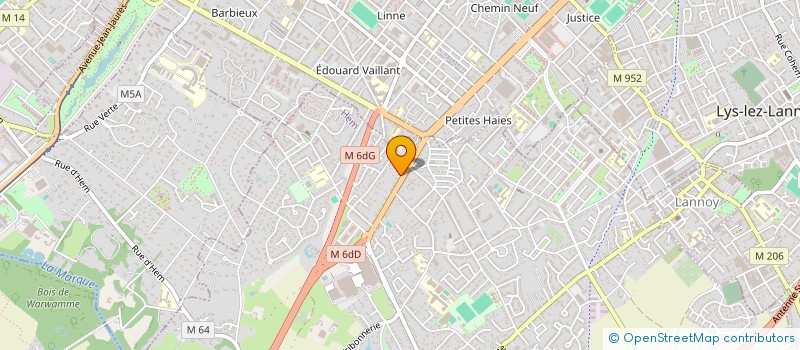 localisation de l'entreprise BICOP  HEM