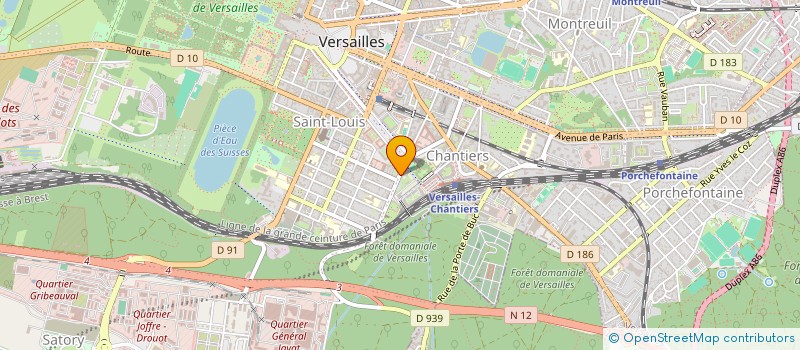 localisation de l'entreprise BICOUNE  VERSAILLES