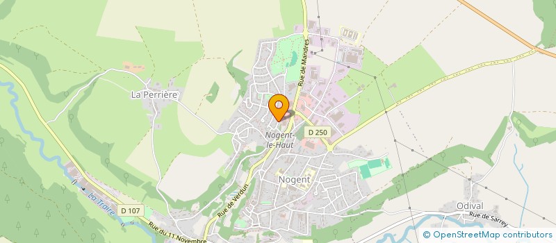 localisation de l'entreprise BICROSS CLUB NOGENTAIS à NOGENT