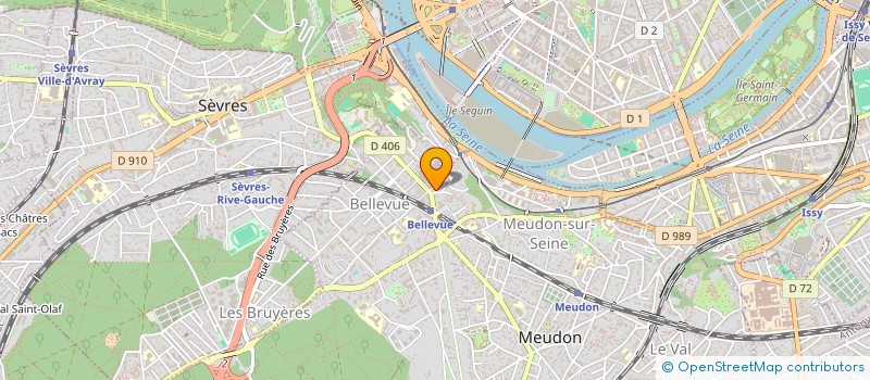 localisation de l'entreprise BICS HABITAT  MEUDON