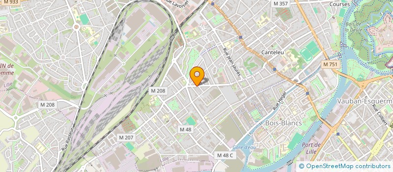 localisation de l'entreprise BICYCL'UP à LILLE