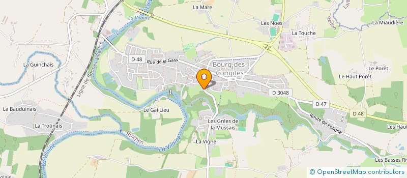 localisation de l'entreprise BICYCLE MACHINE NEW à BOURG-DES-COMPTES
