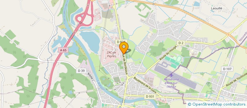 localisation de l'entreprise BICYCLE SHOP 64  IDRON