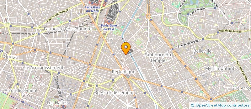 localisation de l'entreprise BICYCLETTES LOCATIONS SERVICES à PARIS