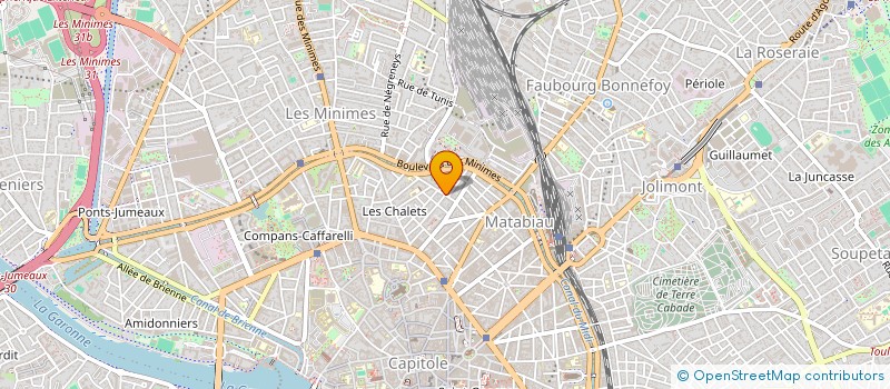localisation de l'entreprise BICYCLIT' à TOULOUSE
