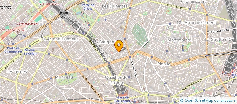 localisation de l'entreprise BICYCLUB à PARIS