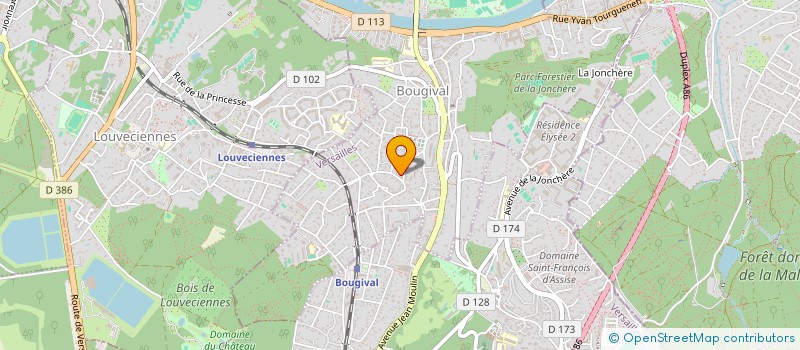 localisation de l'entreprise BID  BOUGIVAL