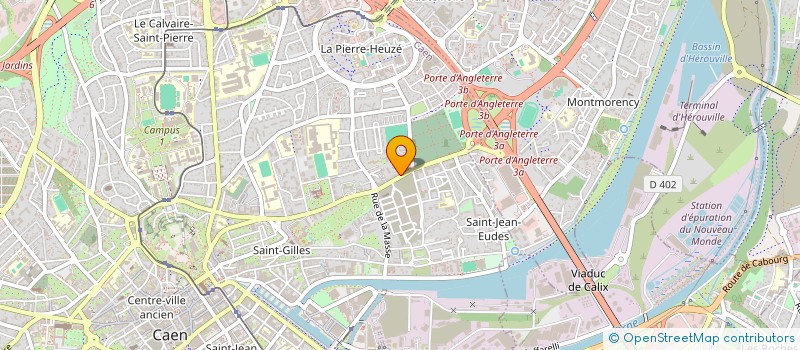 localisation de l'entreprise BIDARD à CAEN
