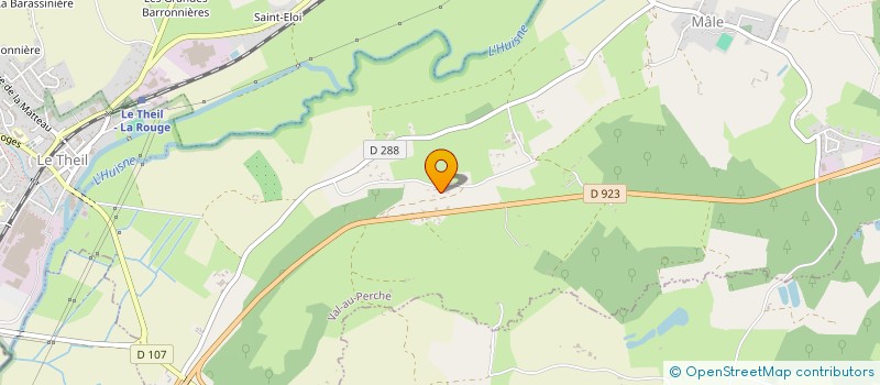 localisation de l'entreprise BIDAULT à VAL-AU-PERCHE