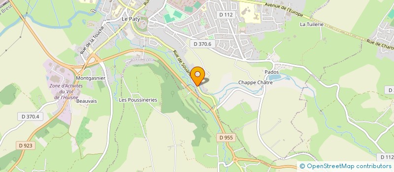 localisation de l'entreprise BIDAULT BAECHEL à NOGENT-LE-ROTROU