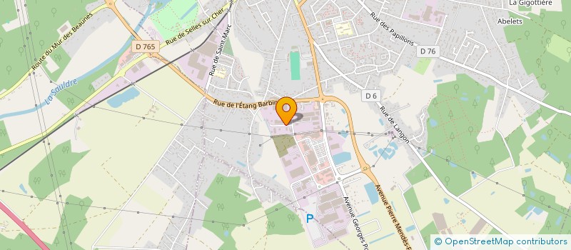 localisation de l'entreprise BIDAULT TARDIF  ROMORANTIN-LANTHENAY