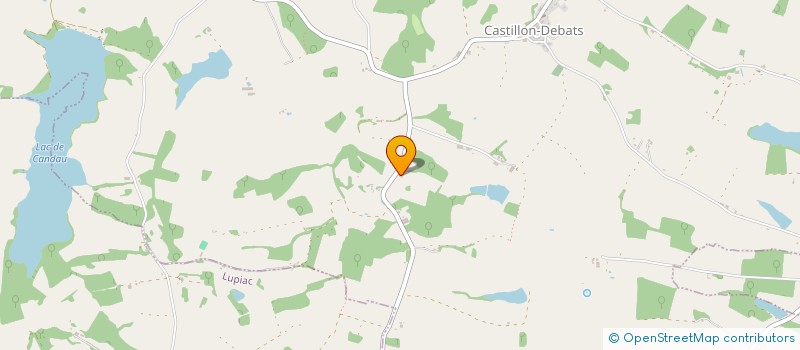 localisation de l'entreprise BIDE  LANNEPAX