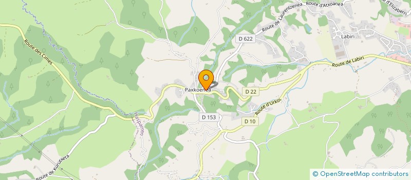 localisation de l'entreprise BIDE GAINA à HASPARREN