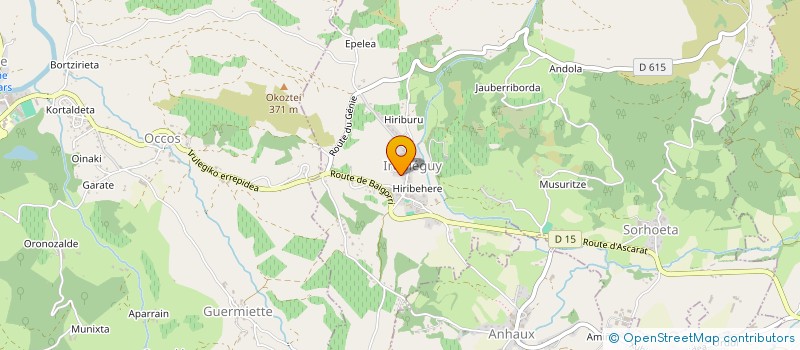 localisation de l'entreprise BIDEBERRI à LECUMBERRY