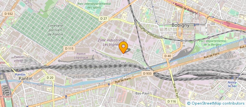 localisation de l'entreprise BIDEL DEPANNAGE à BOBIGNY
