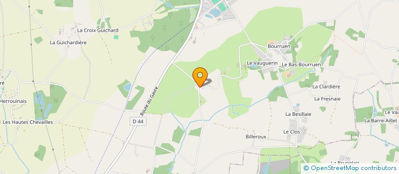 localisation de l'entreprise BIDET TM VET  VAY