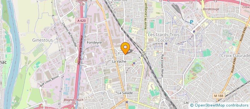 localisation de l'entreprise BIDEW CIDEWN à TOULOUSE