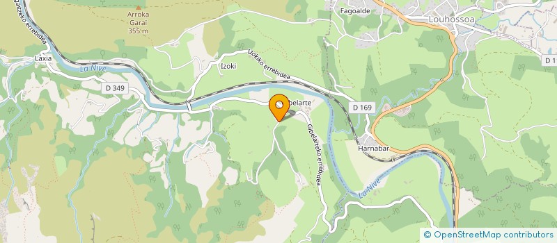 localisation de l'entreprise BIDEXKA  ITXASSOU