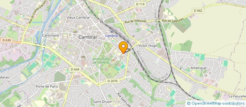 localisation de l'entreprise BIDI CAMBRAI  CAMBRAI