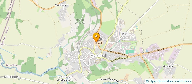 localisation de l'entreprise BIDIBULLE  MONTMIRAIL