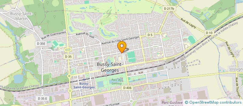 localisation de l'entreprise BIDJAN à BUSSY-SAINT-GEORGES
