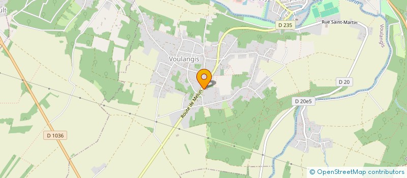 localisation de l'entreprise BIDOT-GCN  VOULANGIS