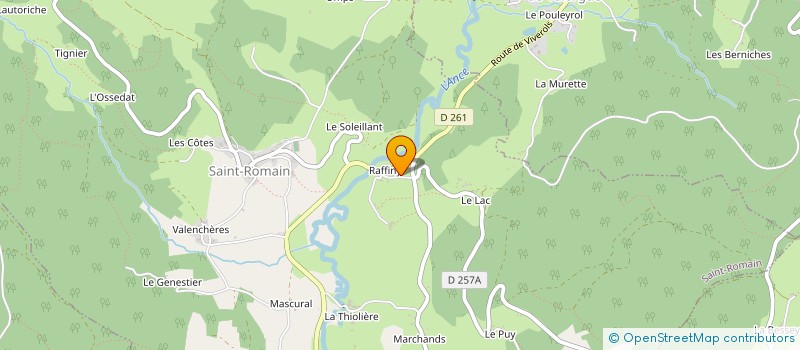 localisation de l'entreprise BIDOU RACING TEAM  SAINT-ROMAIN