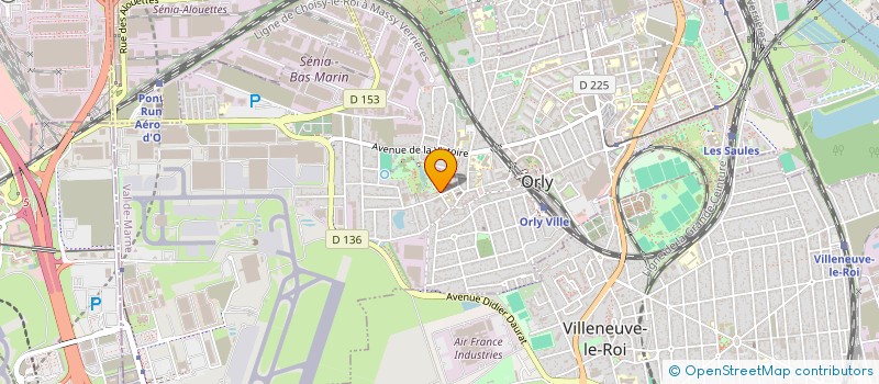 localisation de l'entreprise BIDOUCHE  ORLY