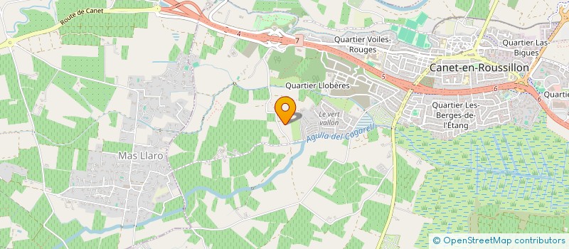 localisation de l'entreprise BIDOUNOUILLE à CANET-EN-ROUSSILLON