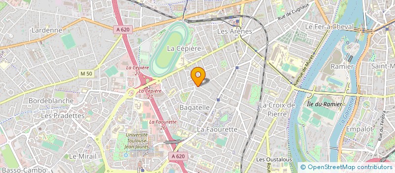 localisation de l'entreprise BIDREAMS à TOULOUSE