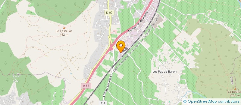 localisation de l'entreprise BIDUL' CHOUETTE  CUERS