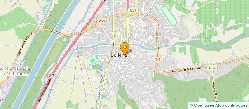 localisation de l'entreprise BIDUL KADO à BOLLENE