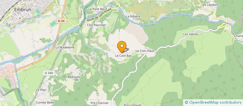 localisation de l'entreprise BIDULE  SAINT-SAUVEUR