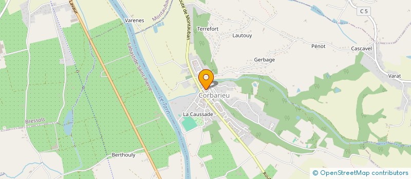 localisation de l'entreprise BIDULMAN FACTORY  CORBARIEU