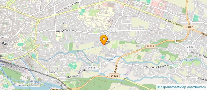 localisation de l'entreprise BIE à BIZANOS