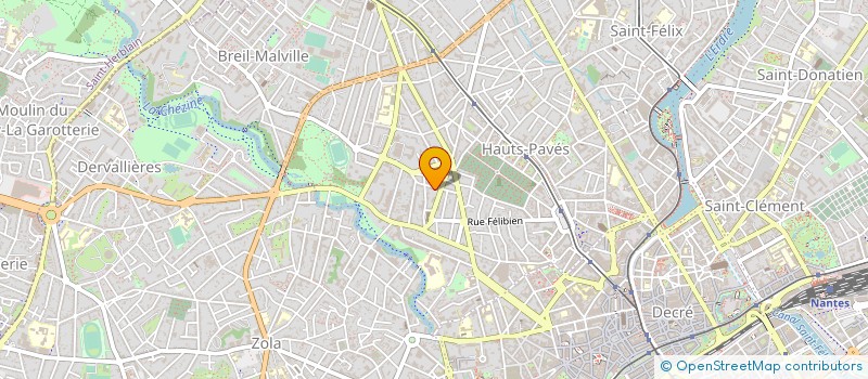 localisation de l'entreprise BIEAUFOOD à NANTES
