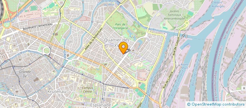 localisation de l'entreprise BIEBERIX  STRASBOURG