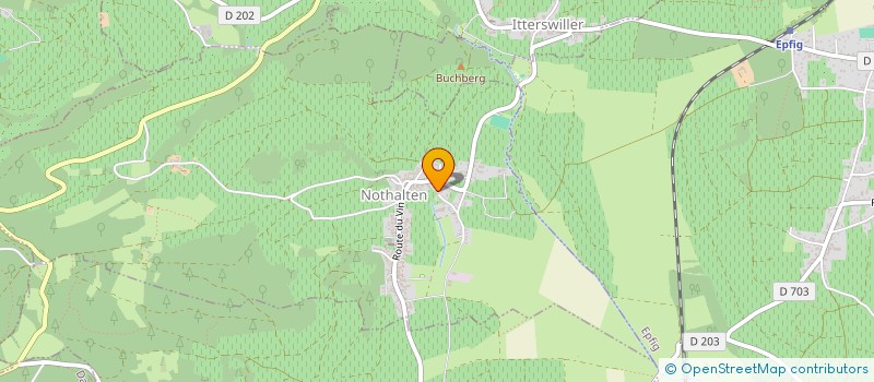 localisation de l'entreprise BIECHEL-INVEST  NOTHALTEN