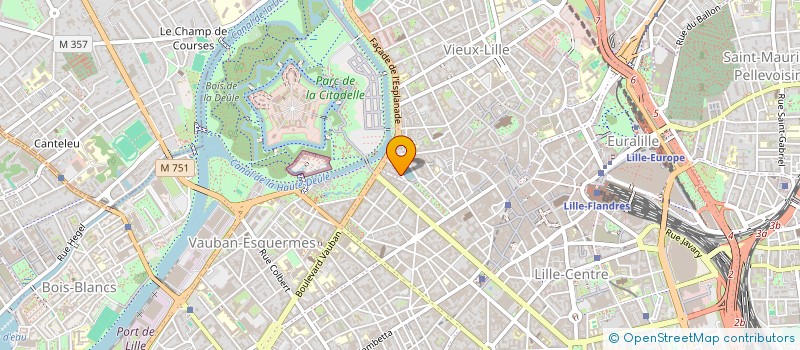 localisation de l'entreprise BIECQ SELLIER à LILLE
