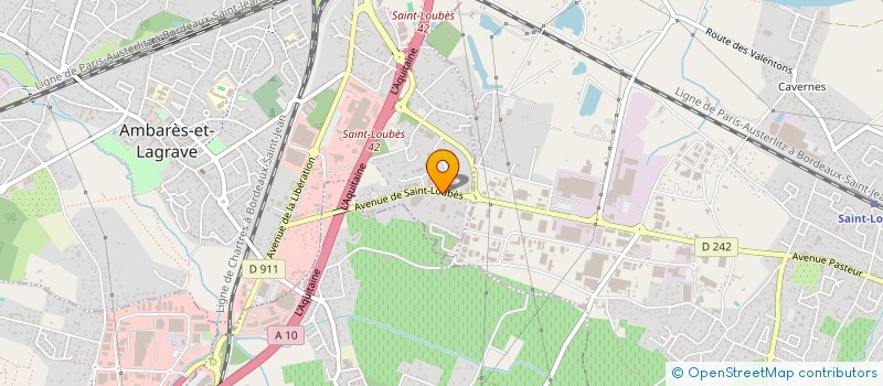 localisation de l'entreprise BIEECO  AMBARES-ET-LAGRAVE