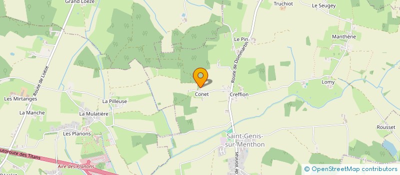 localisation de l'entreprise BIEF DE L'ETANG NEUF  DIJON